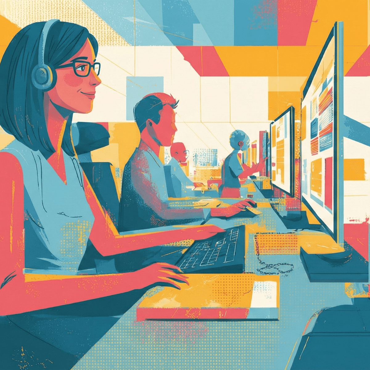 your intake desk is the command center