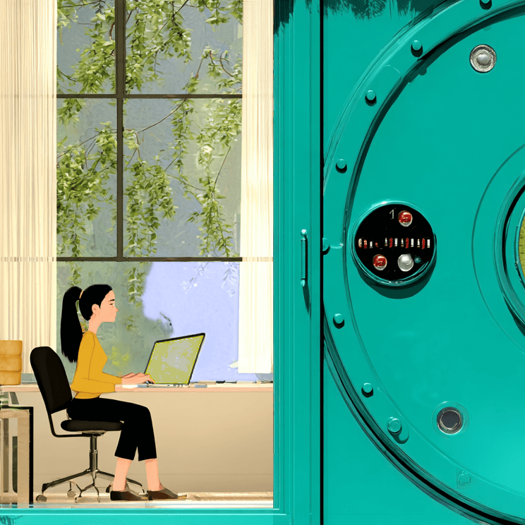 locked door open window